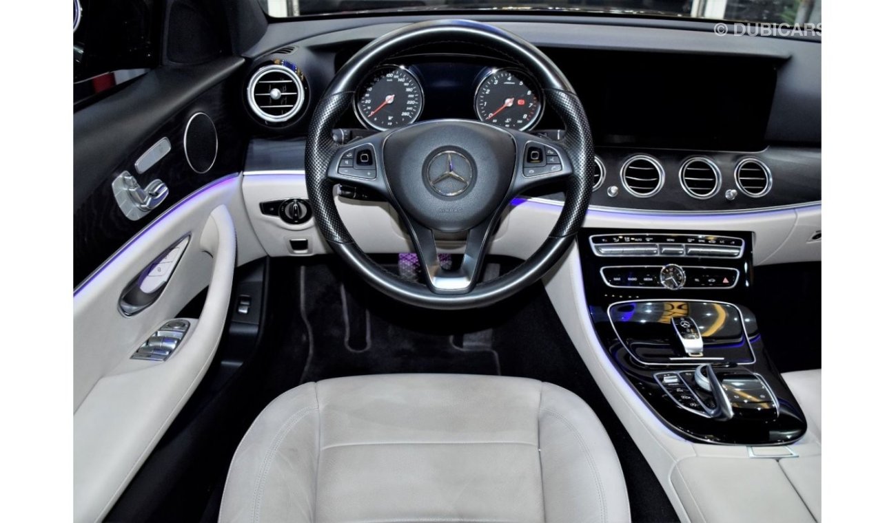 مرسيدس بنز E200 EXCELLENT DEAL for our Mercedes Benz E200 ( 2017 Model ) in Brown Color GCC Specs