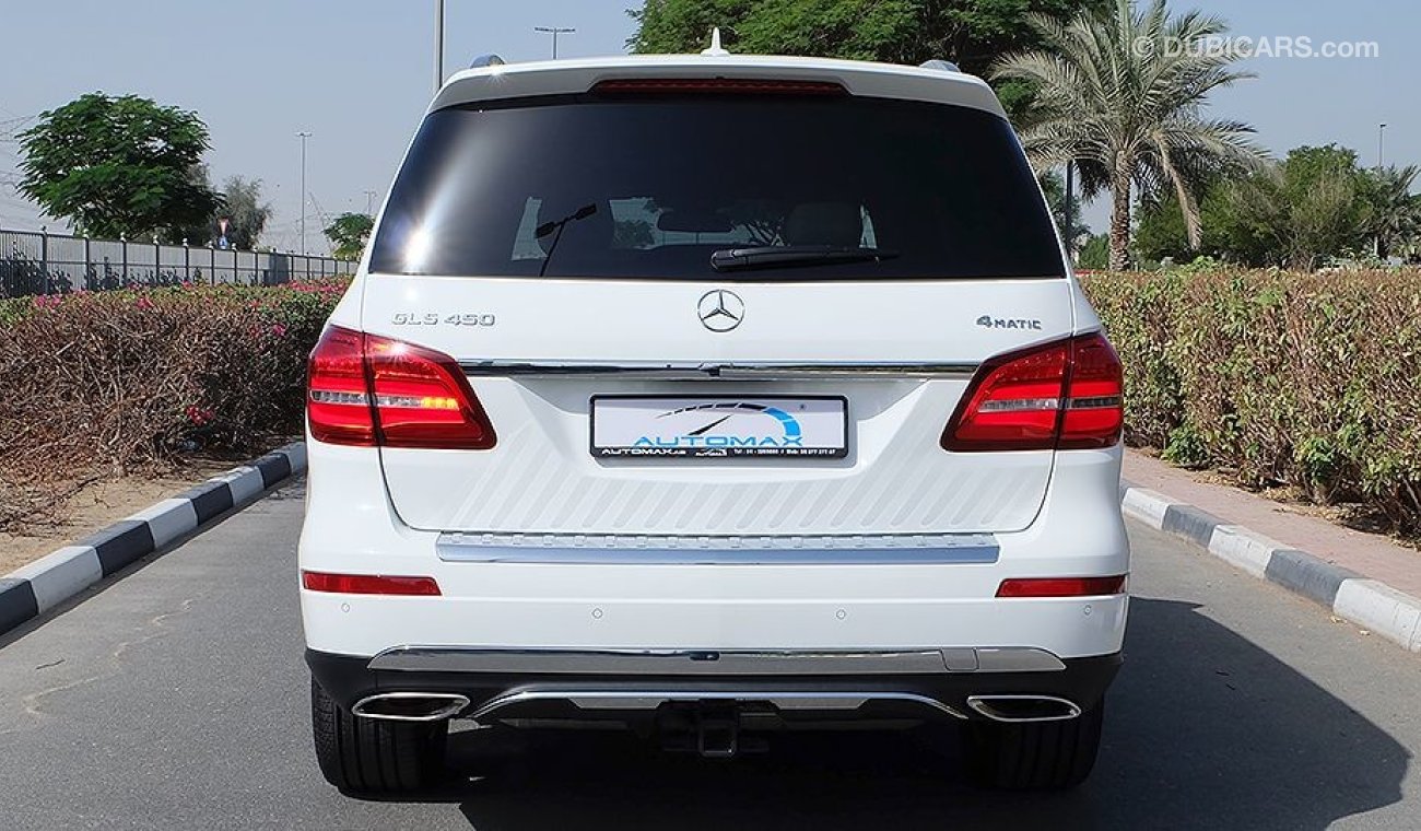 Mercedes-Benz GLS 450 2018 4Matic, 3.0L V6, 0km with 2 Years Unlimited Mileage Warranty
