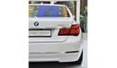BMW 730Li EXCELLENT DEAL for our BMW 730Li ( 2013 Model! ) in White Color! GCC Specs