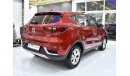 أم جي ZS EXCELLENT DEAL for our MG ZS ( 2020 Model ) in Red Color GCC Specs