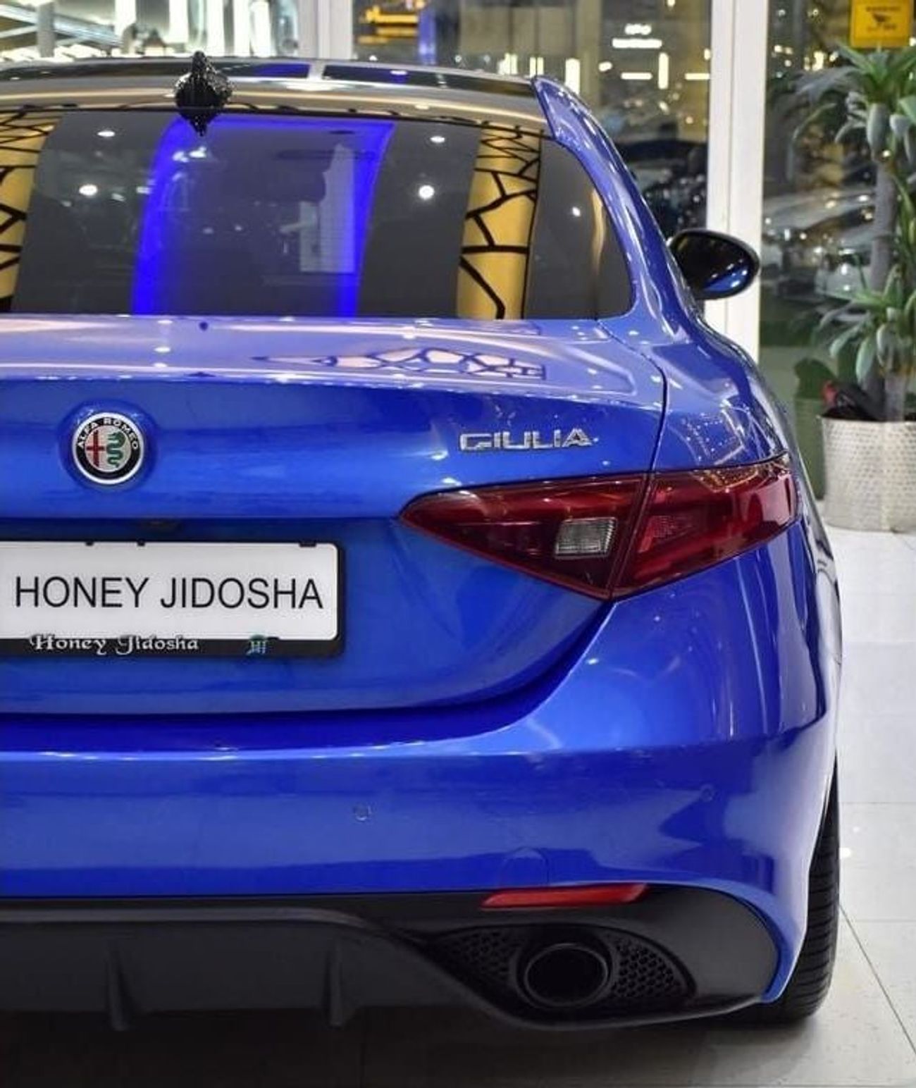 ألفا روميو جوليا EXCELLENT DEAL for our Alfa Romeo Giulia Q2 Veloce ( 2023 Model ) in Blue Color GCC Specs