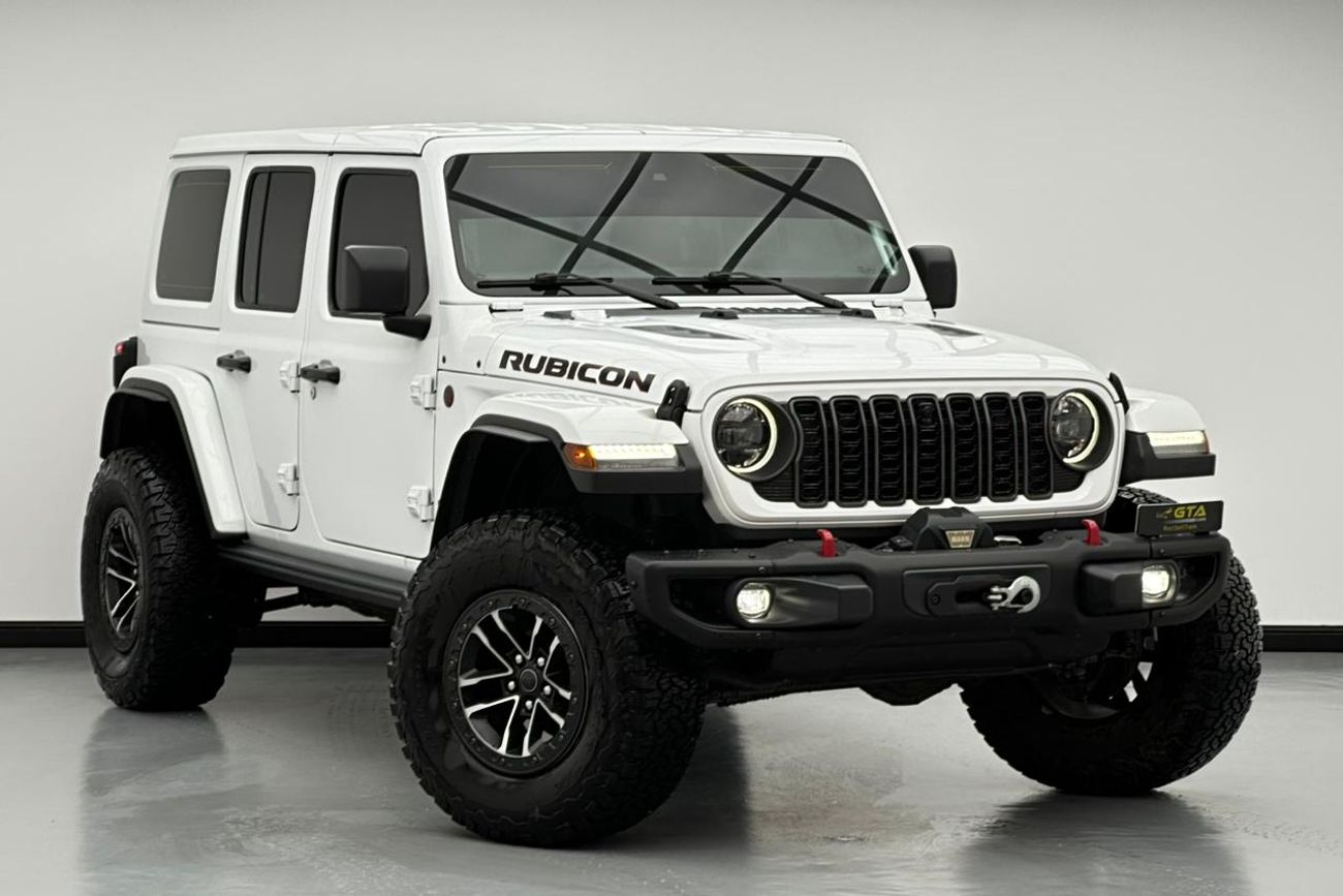 جيب رانجلر 2024 Jeep Wrangler Unlimited Rubicon, 03/2029 Jeep Warranty, 03/2027 Jeep Service Contract, Jeep Ful