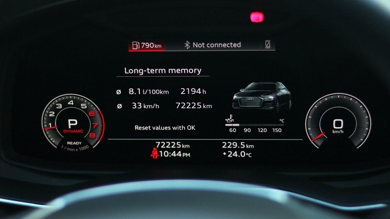 Audi A6 40 TFSI 2.0L | Agency Warranty | Full Service History | Zero Downpayment Support