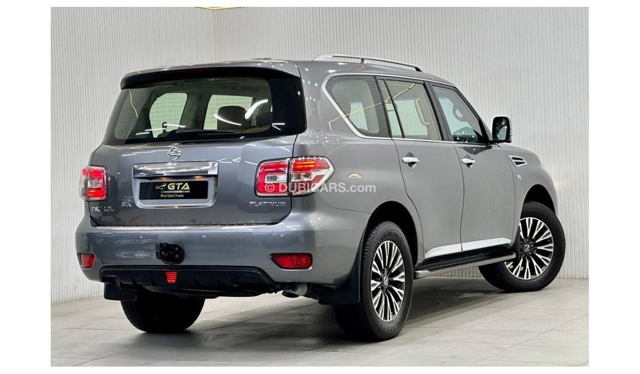 نيسان باترول 2016 Nissan Patrol LE Platinum V8, Warranty, Full Nissan Service History, Full Options, GCC