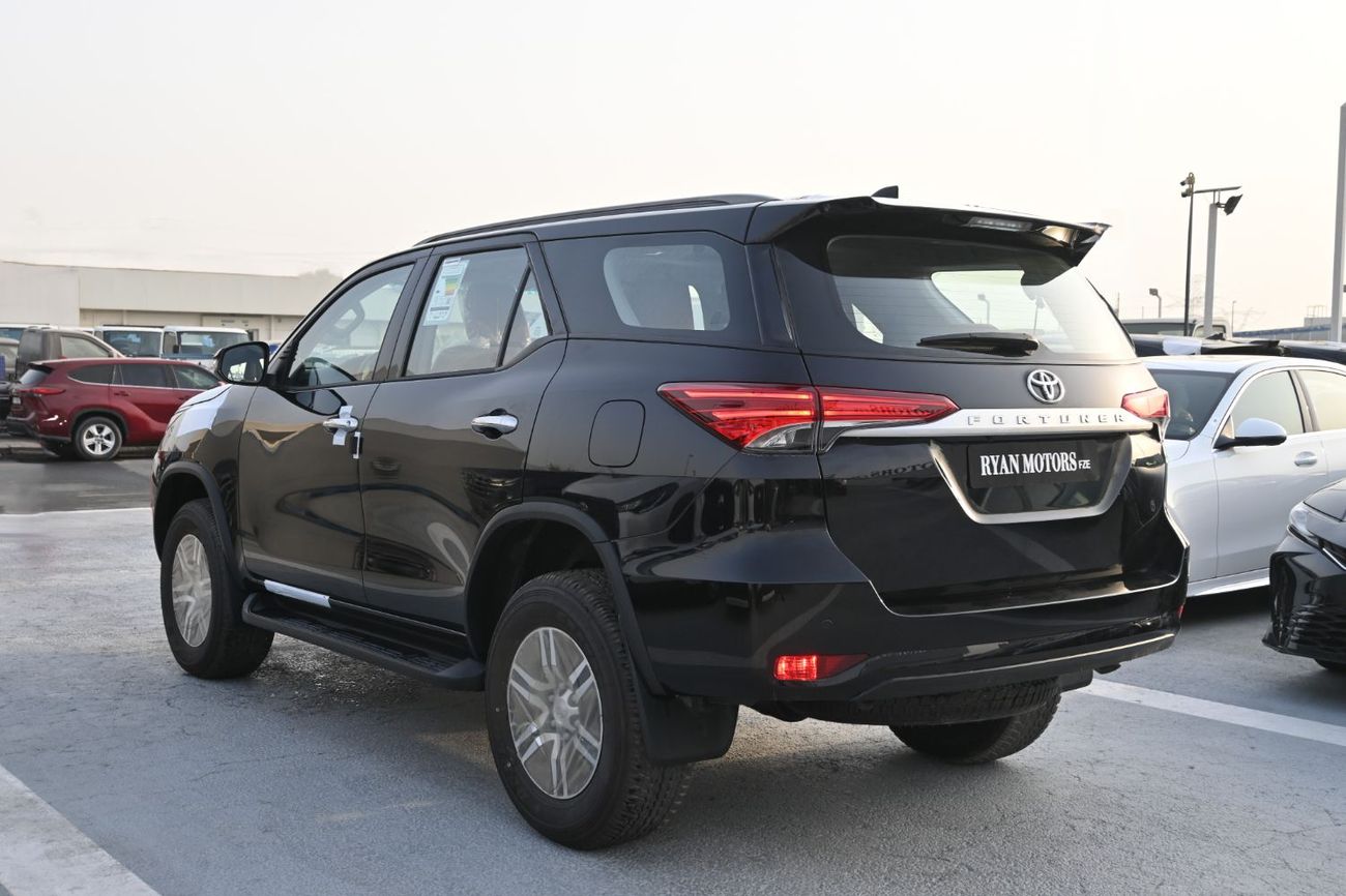 تويوتا فورتونر Toyota Fortuner 2.7L Petrol, Automatic 4WD, Model 2025, Color Black