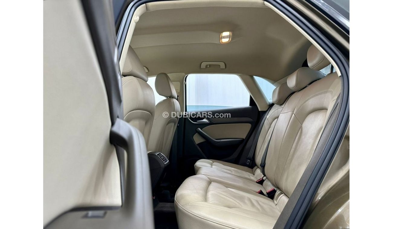 Audi Q3 Std 2014 Audi Q3 Quattro, Service History, Excellent Condition, GCC