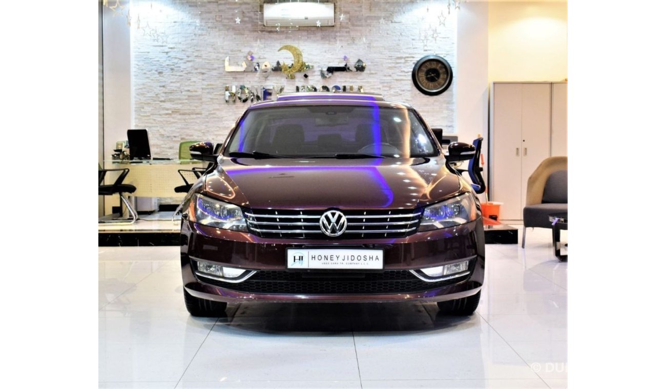 Volkswagen Passat Volkswagen Passat 2013 Model!! in Burgundy Color! GCC Specs