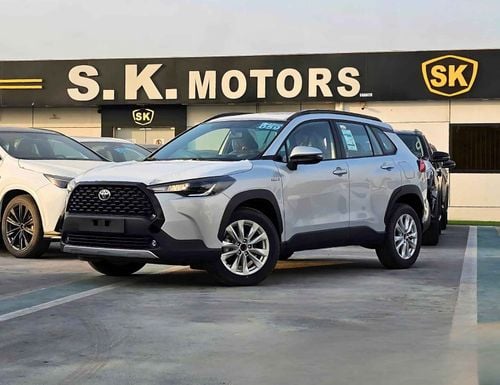 Toyota Corolla Cross HYBRID /1.8L A/T / FULL OPTION / SUNROOF, LEATHER/ 17" ALLOY WHEELS/CODE#XLE