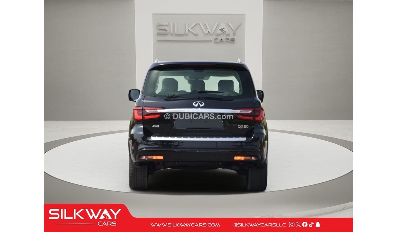 إنفينيتي QX80 سنسوري برو أكتف 8 Infiniti QX80 Luxury Full option Gcc Export Only