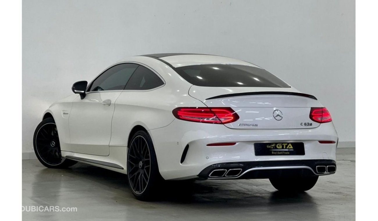 مرسيدس بنز C 63 كوبيه 2018 Mercedes C 63S AMG Coupe, Agency Warranty + Full Service History, GCC