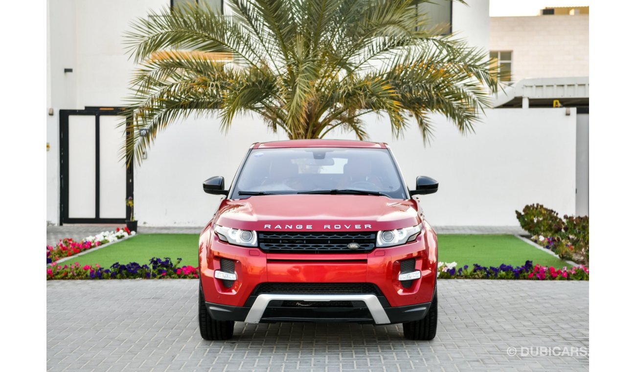 Land Rover Range Rover Evoque 2 Y Warranty - GCC - AED 2,185 PER MONTH - 0% DOWNPAYMENT