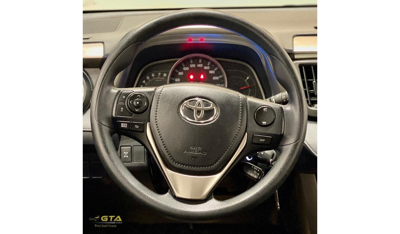 تويوتا راف ٤ 2015 Toyota Rav 4 EXR 4WD, Warranty, Service History, Low KMs, GCC