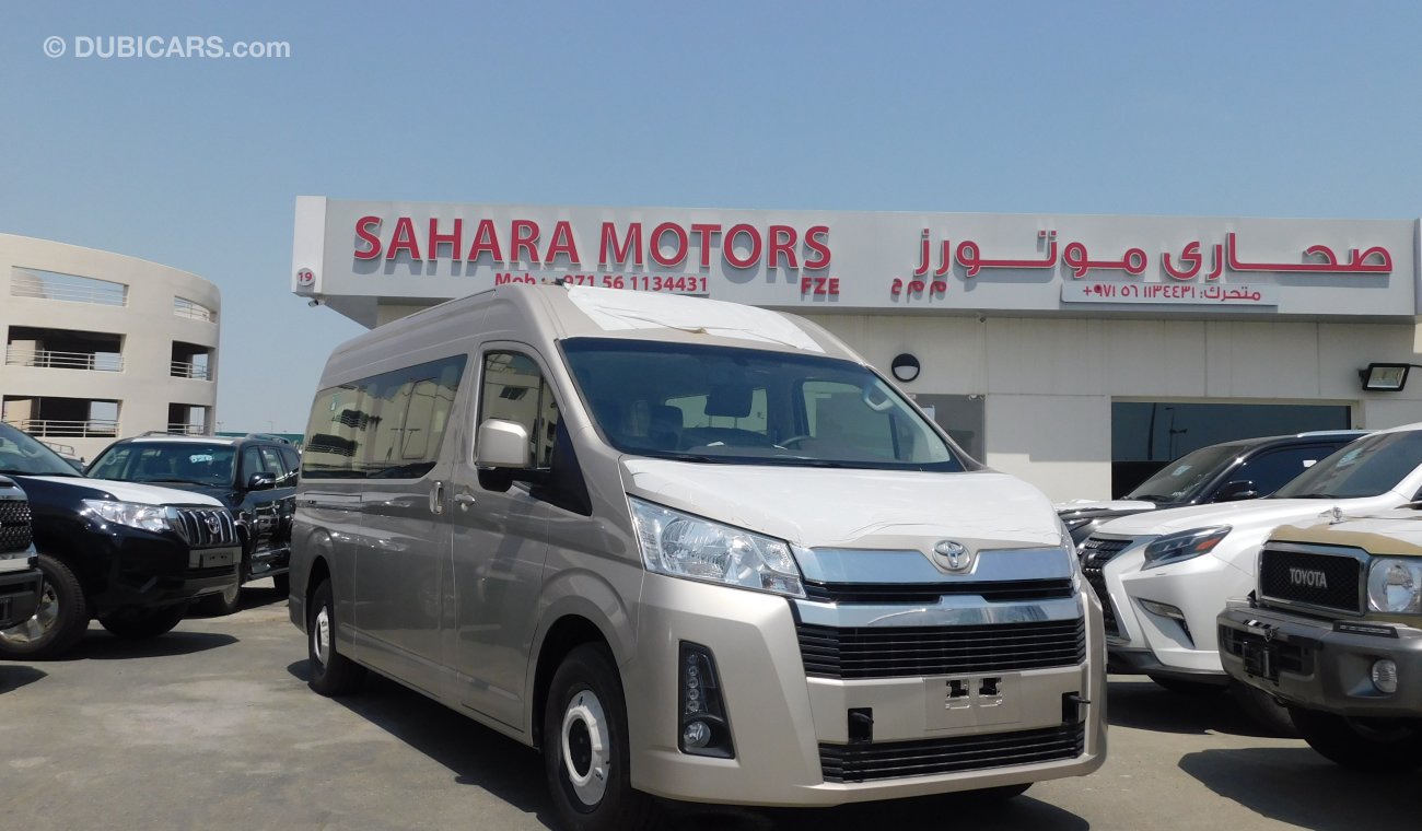 تويوتا هاياس HIGH ROOF GL 2.8L DIESEL 13 SEATER BUS AUTOMATIC TRANSMISSION(ONLY ON SAHARA MOTORS)