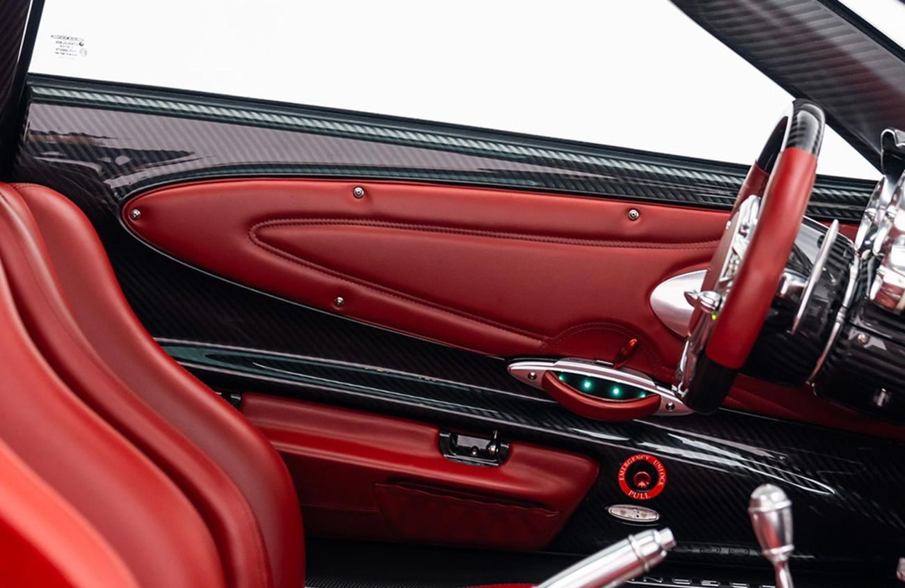 Pagani Huayra 6.0L V-12 Twin-Turbocharged Engine