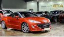 بيجو RCZ 2011 Peugeot RCZ, Service History, GCC