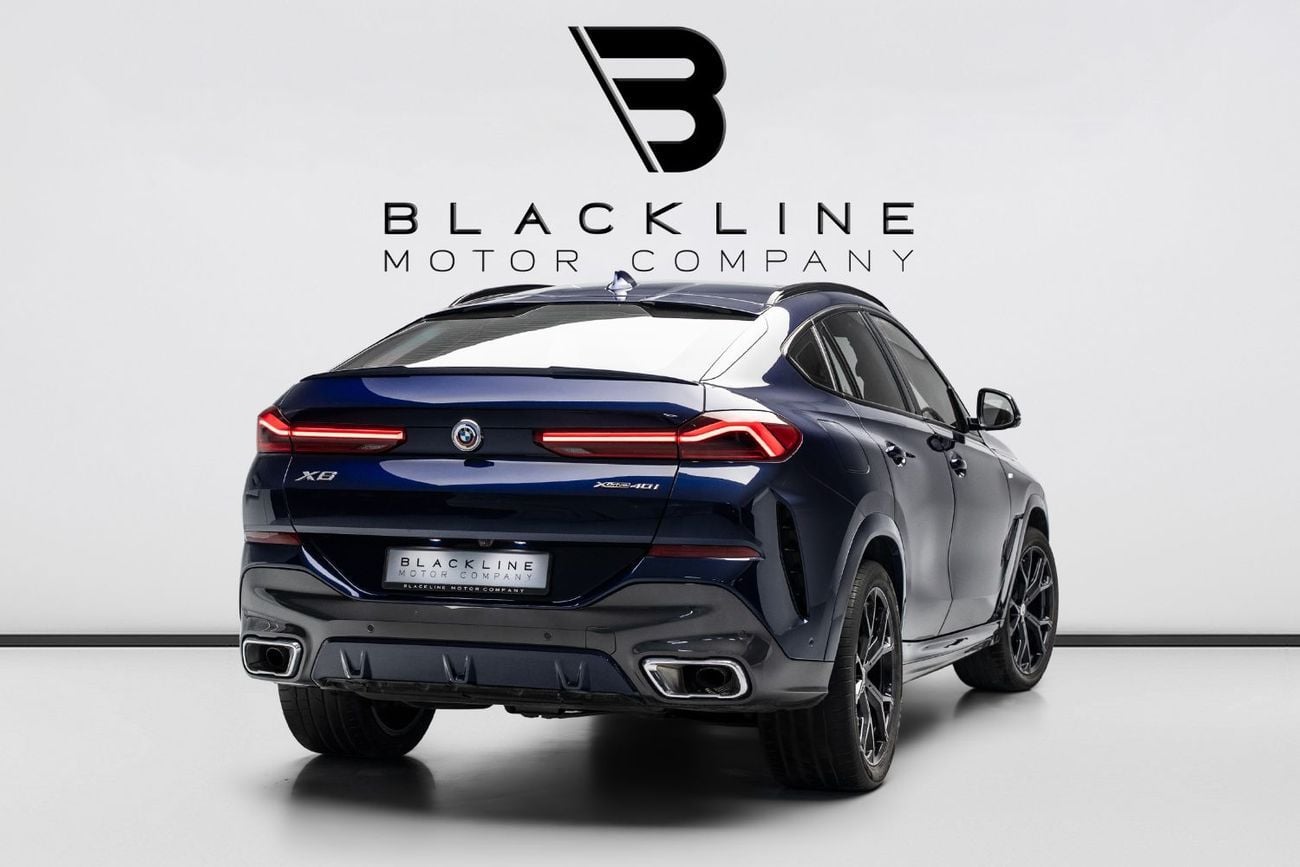BMW X6 40i M Sport 3.0L 2023 BMW X6 xDrive40i, 2027 BMW Warranty + 2032 BMW Service Contract, Low KMs, GCC