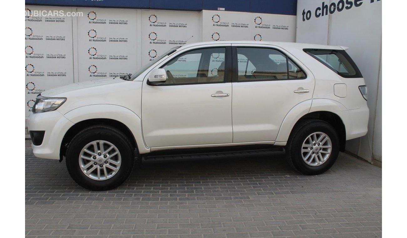 تويوتا فورتونر 2.7L 2014 MODEL WITH WARRANTY