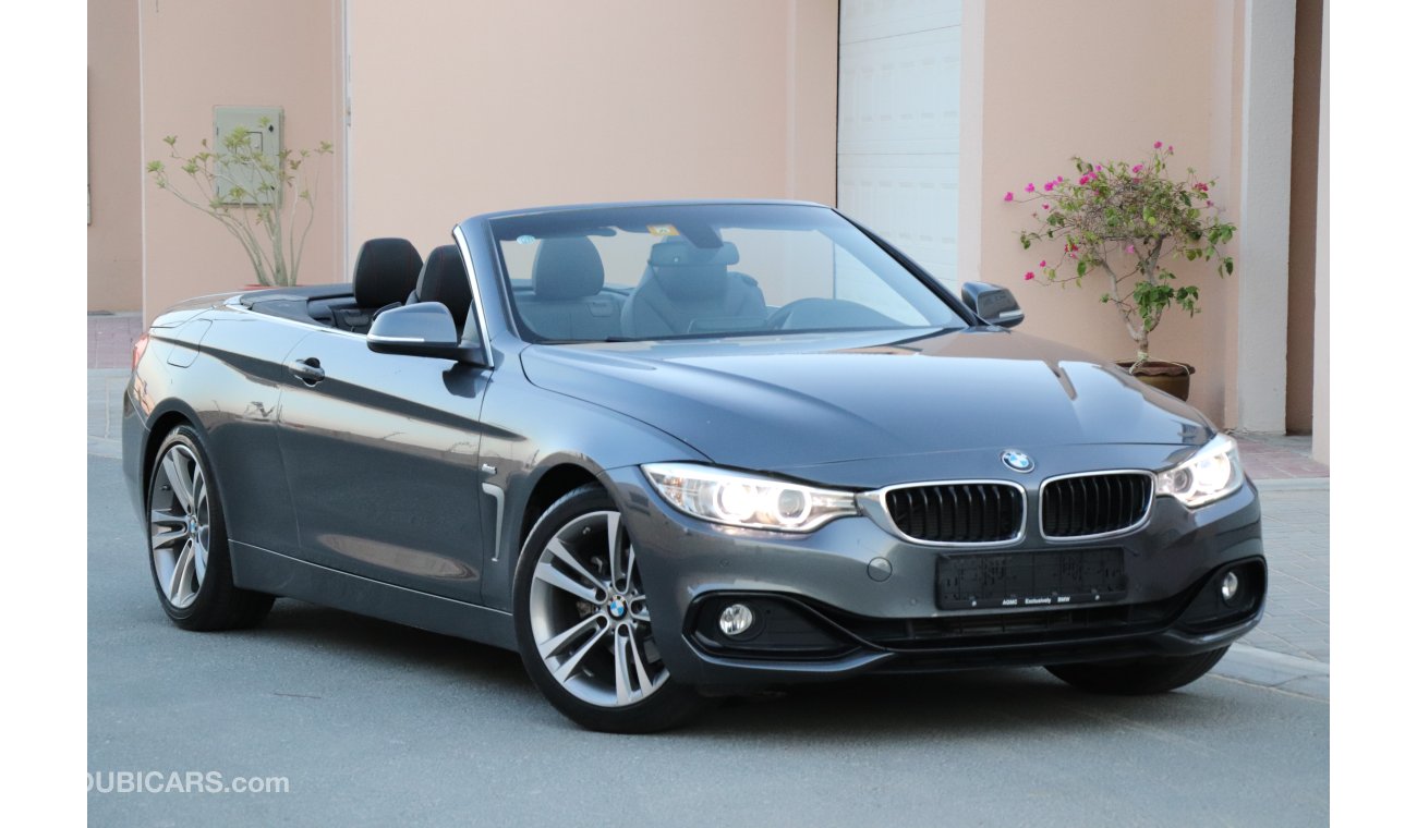 BMW 420i i Convertible 2016 GCC under Warranty with Zero Down-Payment.