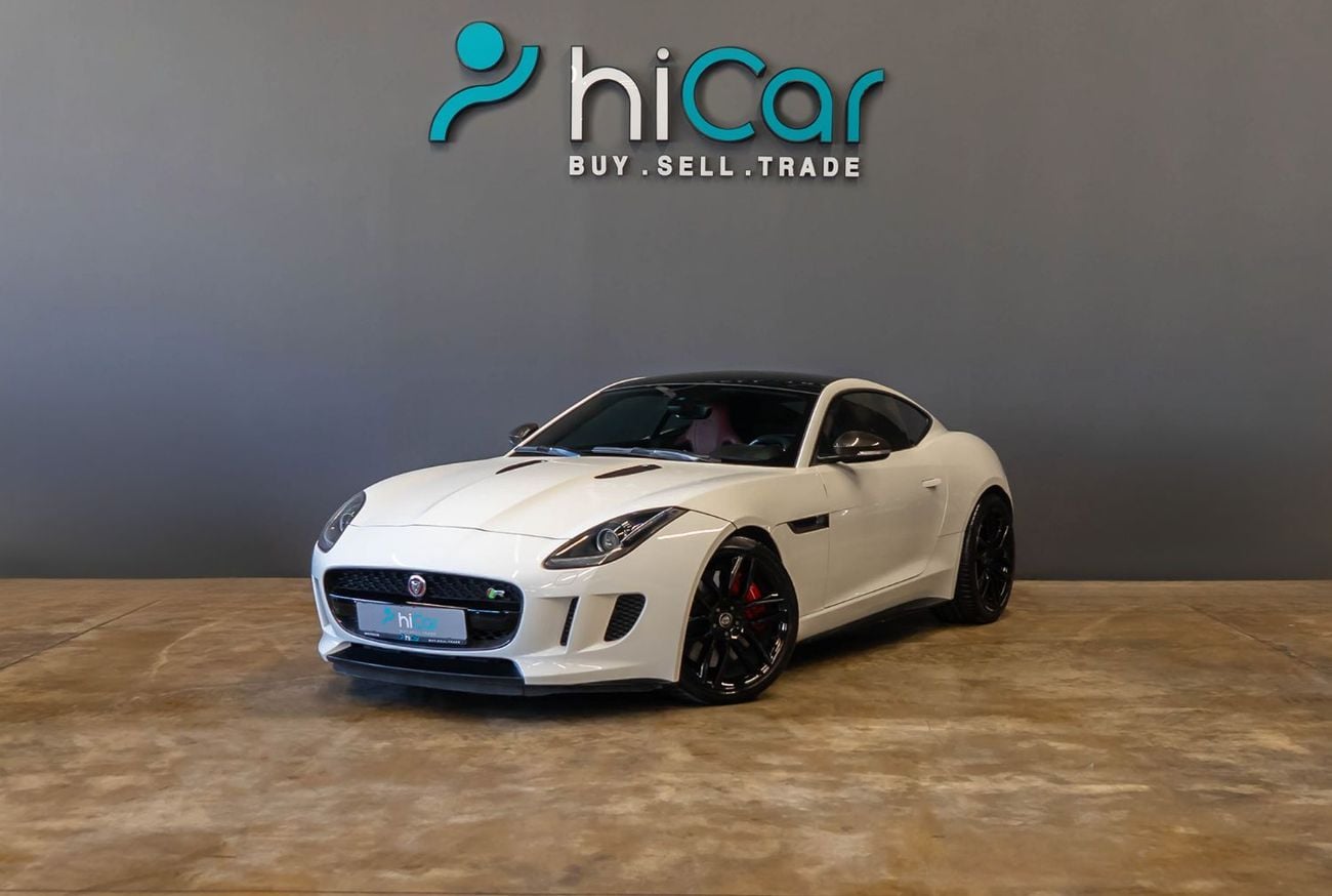 Jaguar F-TYPE AED 4,856 P.M • 0% Downpayment • Jaguar F-Type R V8 • 1 Year Warranty