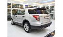 Ford Explorer Std EXCELLENT DEAL for our Ford Explorer 4WD ( 2013 Model! ) in Silver Color! GCC Specs