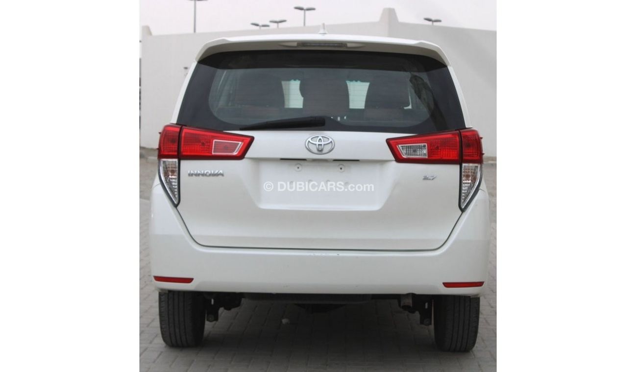 تويوتا إينوفا تويوتا انوفا 2019 ابيض خليجي بحالة ممتازة بدون حوادث