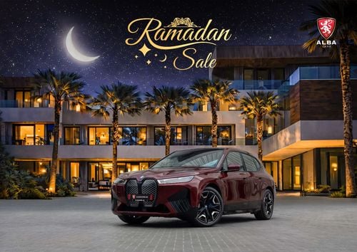 بي أم دبليو iX iX xDrive40 | 3,780 P.M | 0% Downpayment | BMW Warranty! | Ramadan Offer!