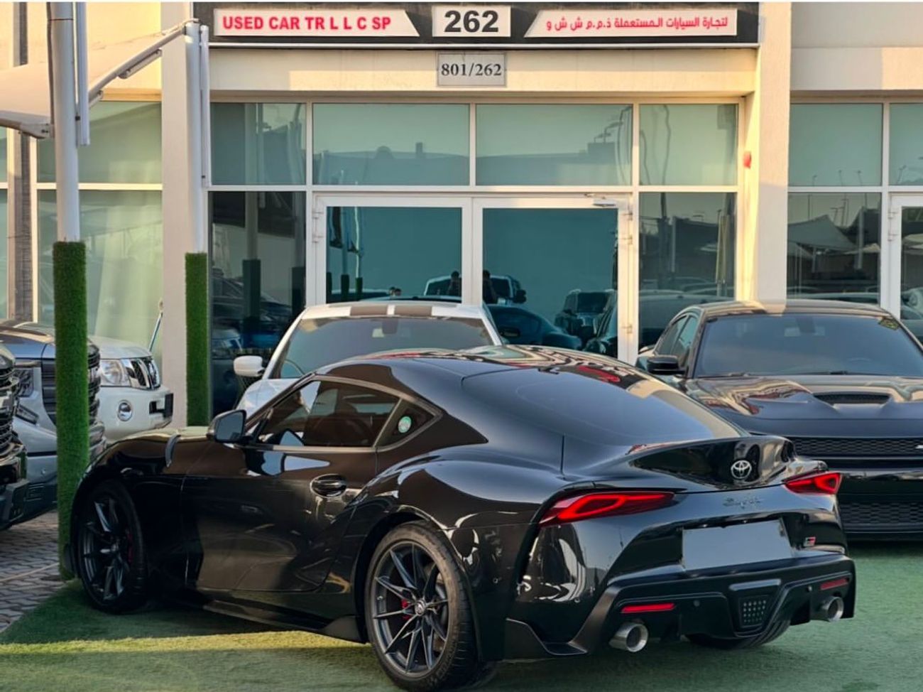 تويوتا سوبرا تويوتا سوبرا GR V6 خليجي 2024 جير عادى صبغ وكاله تشييكات وكاله تحت الضمان
