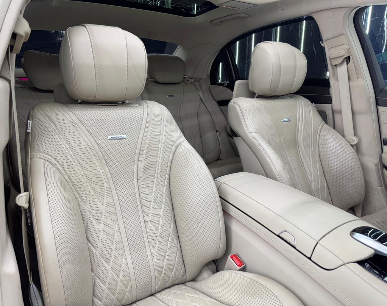 Mercedes Benz S63 AMG STD 4.0L V8 | Maybach Kit| Custom Tiffany green & glitter wrap/pink  finish