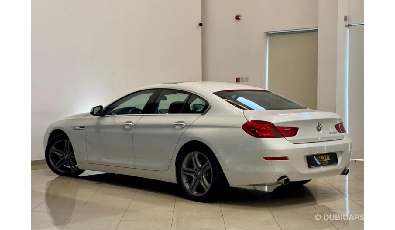 BMW 640i 2015 BMW 640i Gran Coupe, Warranty, Service History, Low KMs, GCC