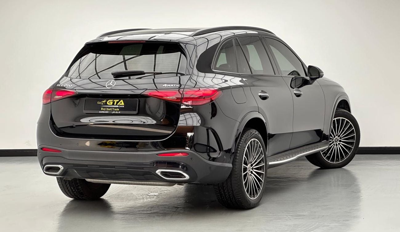 مرسيدس بنز GLC 200 4MATIC HIGH 2024 Mercedes-Benz GLC 200 4MATIC, June/2029 Mercedes Warranty + Service Contract, Full