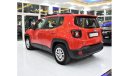 Jeep Renegade EXCELLENT DEAL for our Jeep Renegade SPORT ( 2017 Model! ) in Red Color! GCC Specs