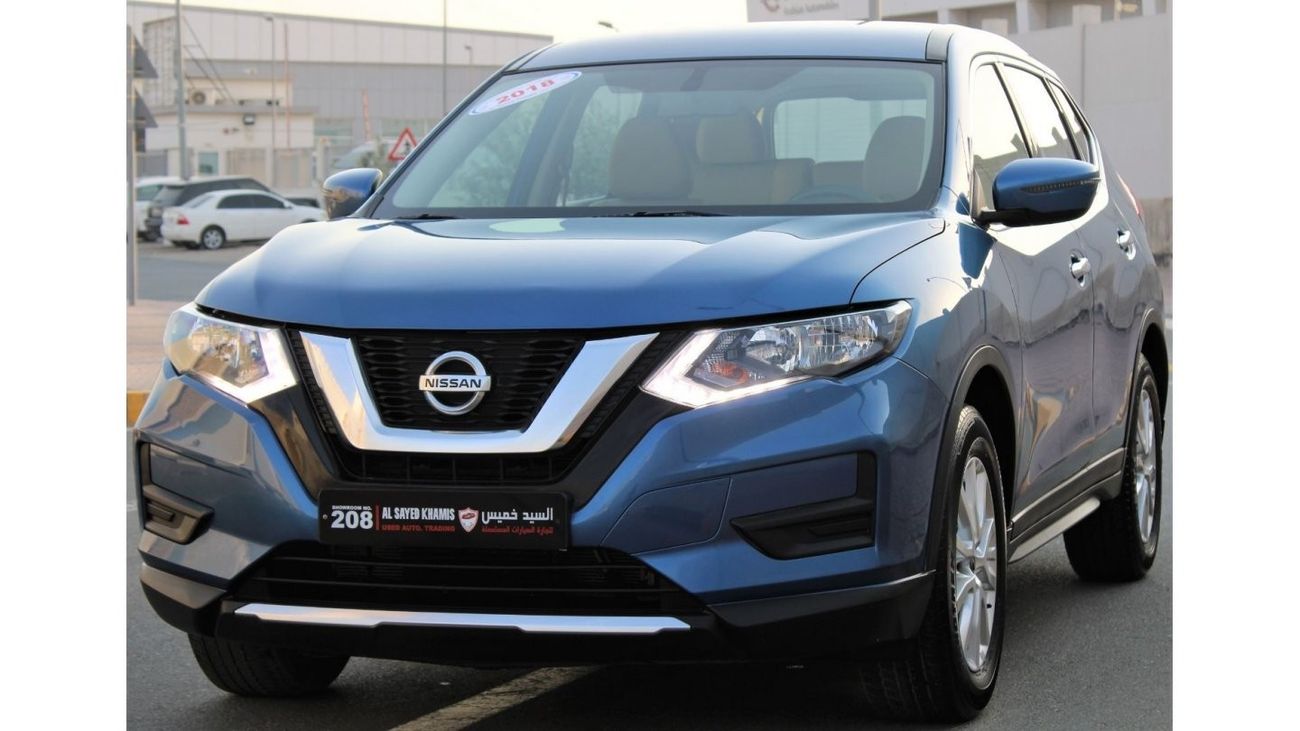 Nissan XTrail Nissan X-Trail 2018 GCC No. 2 in excellent condition, without paint, without accidents, very clean f