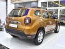 Renault Duster EXCELLENT DEAL for our Renault Duster 1.6L ( 2019 Model ) in Orange Color GCC Specs