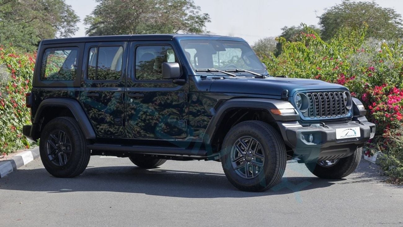 جيب رانجلر Unlimited Sport S I4 2.0T 2025 GCC 0Km With 3 Years Warranty Or 60,000 Km @Official Dealer
