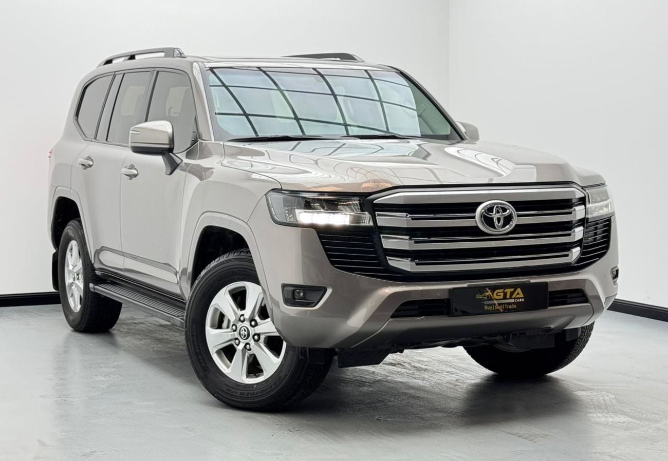 تويوتا لاند كروزر EXR 3.5L 2022 Toyota Land Cruiser EXR, Toyota Service History, 1 Year Warranty, 7 Seater, GCC