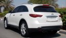 إنفينيتي QX70 Pre-Owned 2014  Perfect condition Under warranty and Service at The Dealer