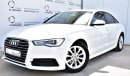 أودي A6 1.8L 3.5 TFSI TC 2017 GCC SPECS WITH DEALER WARRANTY