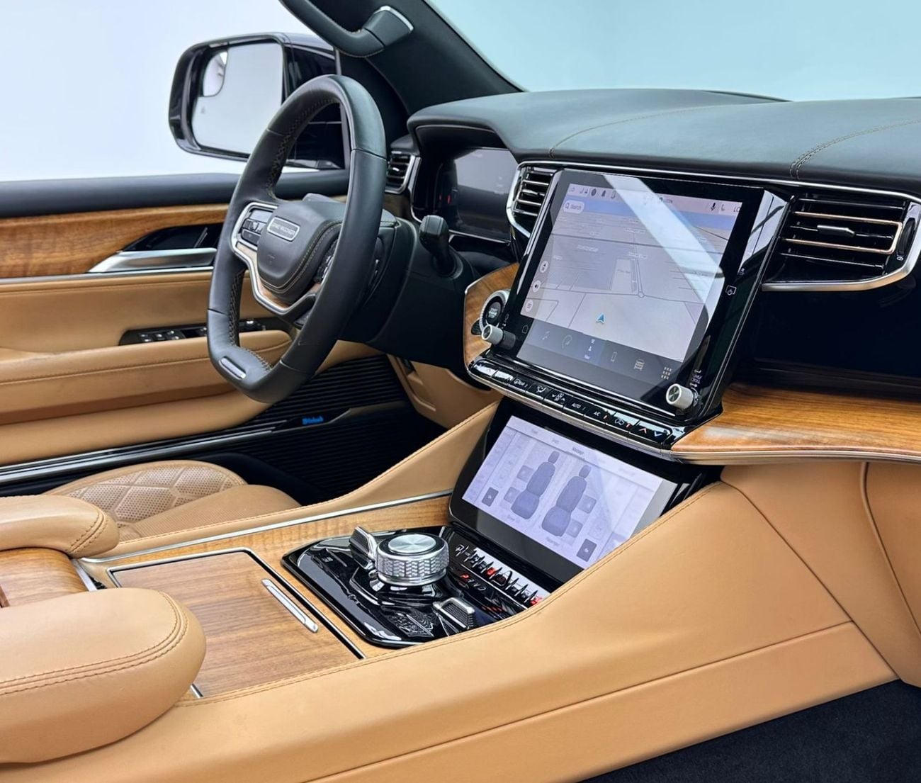 جيب واجونير 2023 Jeep Grand Wagoneer Series 3, 07/2028 Jeep Warranty, Jeep Full Service History, GCC