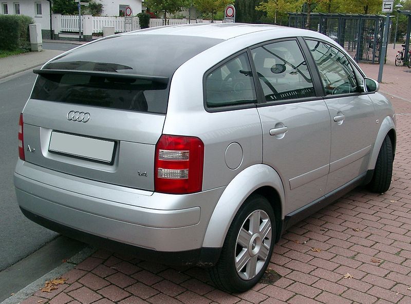 أودي A2 exterior - Rear Left Angled