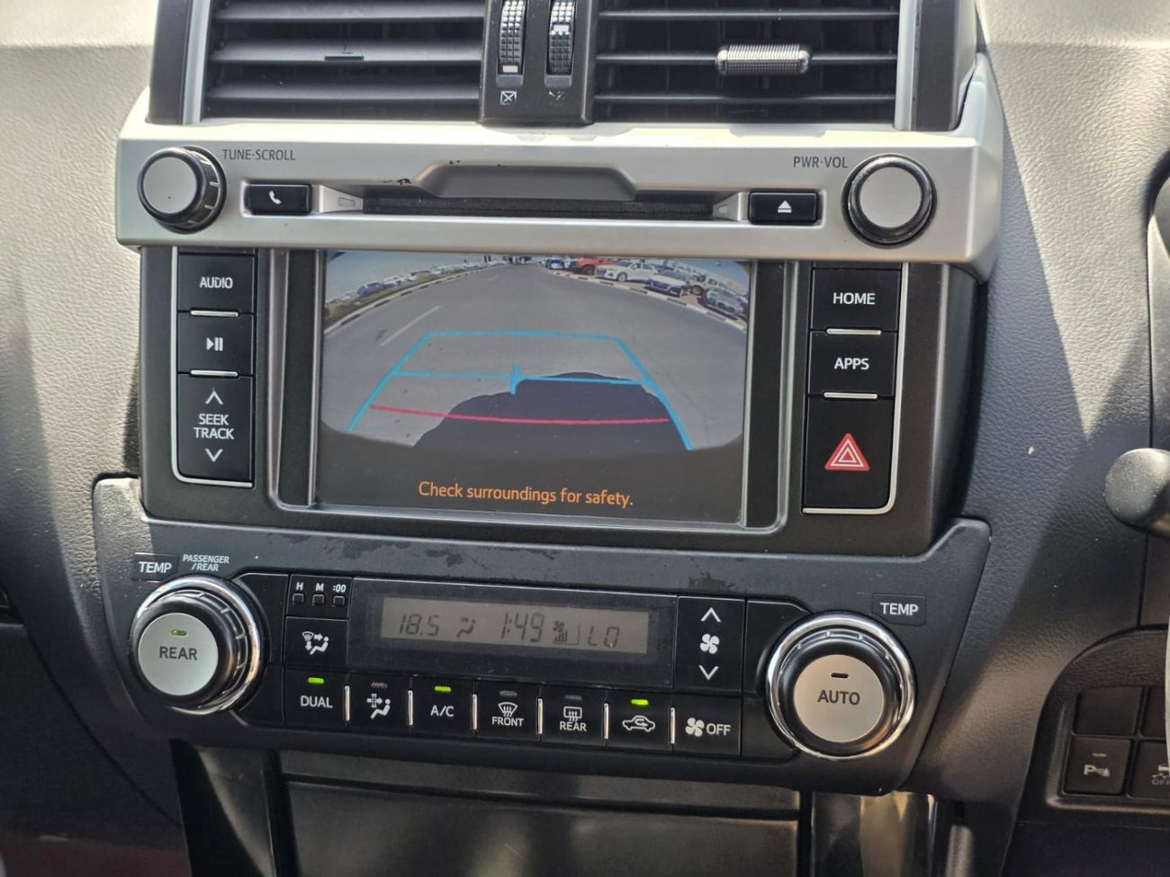 Toyota Prado RIGHT HAND DRIVE ONLY FOR EXPORT 2.8L 7 SEAT LEATHER ELECTRIC SEAT