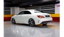 مرسيدس بنز CLA 250 RESERVED ||| Mercedes Benz CLA 250 2017 GCC under Warranty with Flexible Down-Payment.