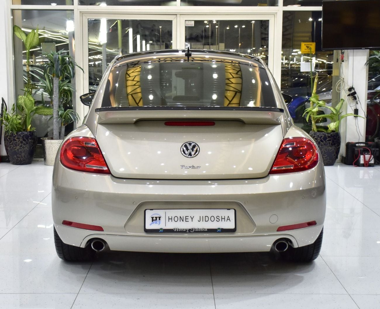 Volkswagen Beetle EXCELLENT DEAL for our Volkswagen Beetle Turbo ( 2016 Model ) in Beige Color GCC Specs