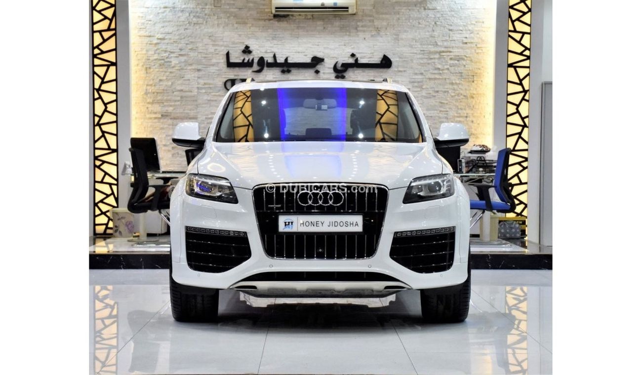 Audi Q7 EXCELLENT DEAL for our Audi Q7 S-Line QUATTRO ( 2015 Model ) in White Color GCC Specs