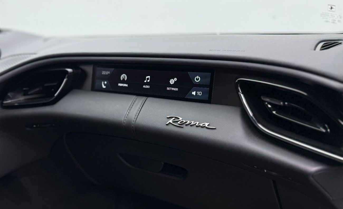 Ferrari Roma 2022 Ferrari Roma, 2027 Ferrari Warranty, Full Ferrari Service History, Very Low Km, GCC