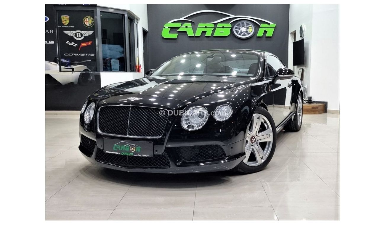 بنتلي كونتيننتال جي تي BENTLEY GT 2014 GCC IN PERFECT CONDITION WITH 62K KM ONLY FOR 249K AED