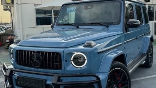 مرسيدس بنز G 63 AMG Mercedes Benz G63 AMG 4.0 V8 Engine China blue Interior Red