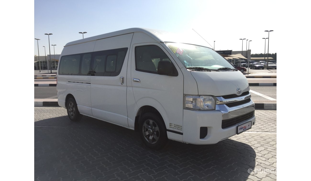 Toyota Hiace GL HI ROOF 15 SEATER PASSENGER BUS GCC