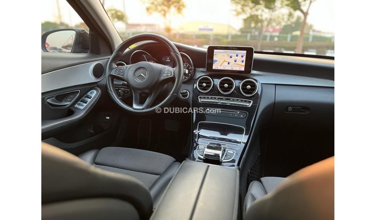 Mercedes-Benz C 200 Std MERCEDES BENZ C200 2.0L 2015 GCC FULL OPTION FULL SERVICE HISTORY GARGASH AGENCY