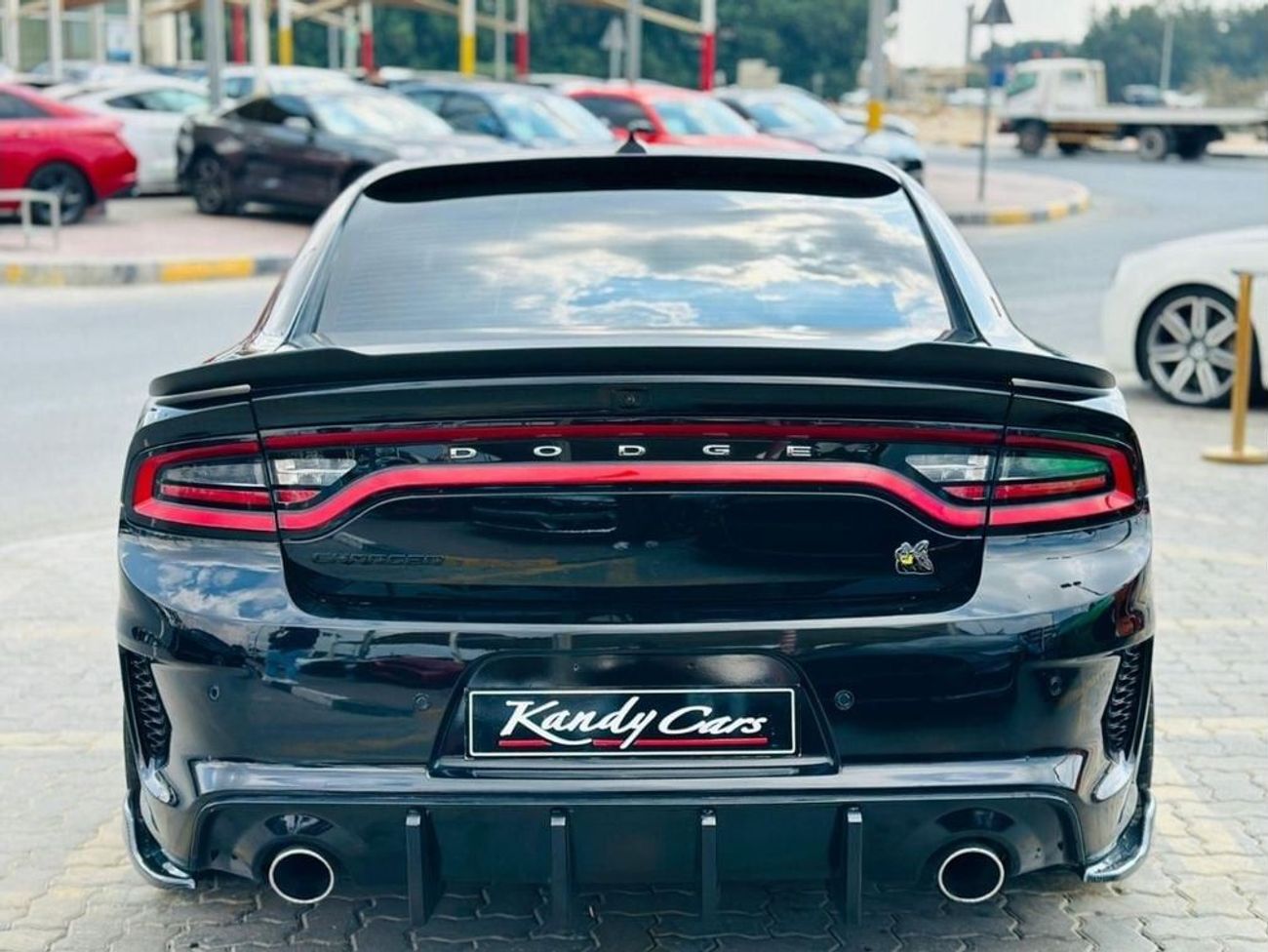 Dodge Charger SRT8 Scatpack 6.4L | Monthly AED 2260/- | 0% DP | Widebody Kit | Blindspot | # 57869
