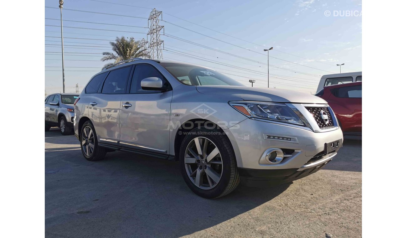 Nissan Pathfinder 3.5L PETROL, 19" ALLOY RIMS, PUSH START, 4WD, POWER SEATS (LOT # 798)